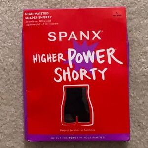 SPANX Higher Power Shorty - Very Black